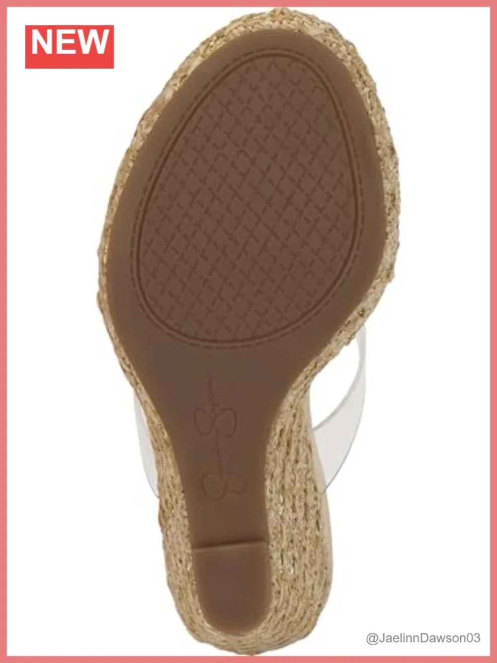 Wedge Sandals with Open Round Toe and 4.5 Inch Heel